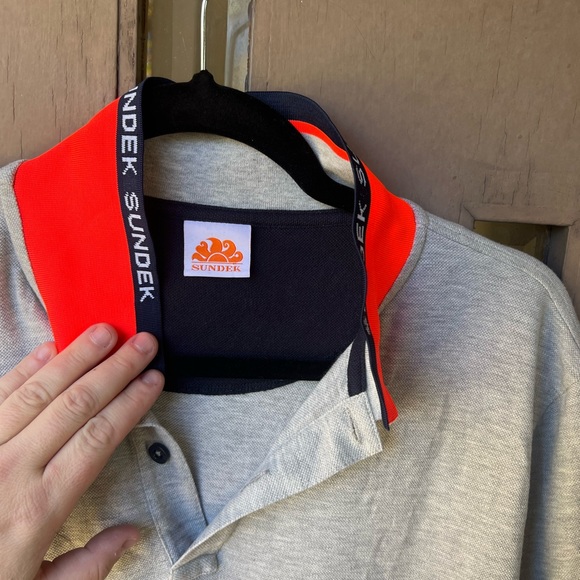 SUNDEK Brice Cotton Pique Polo - L - Picture 4 of 5